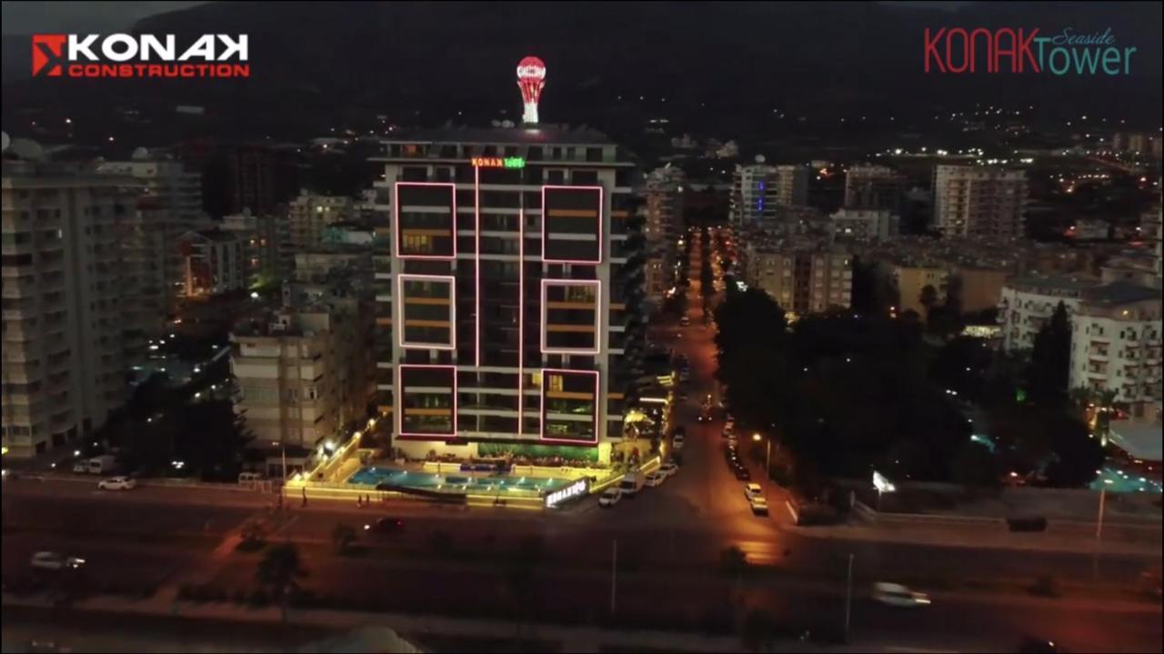 Konak seaside Tower-King's apartments Mahmutlar Bagian luar foto