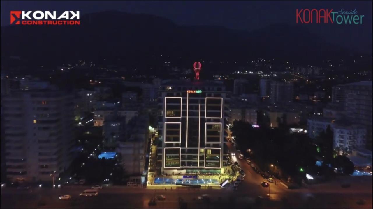 Konak seaside Tower-King's apartments Mahmutlar Bagian luar foto